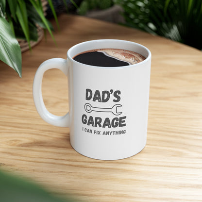 Ceramic Mug Garage Dad 11oz