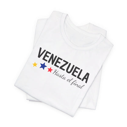 Unisex Venezuela T-Shirt with Iconic Song Lyrics