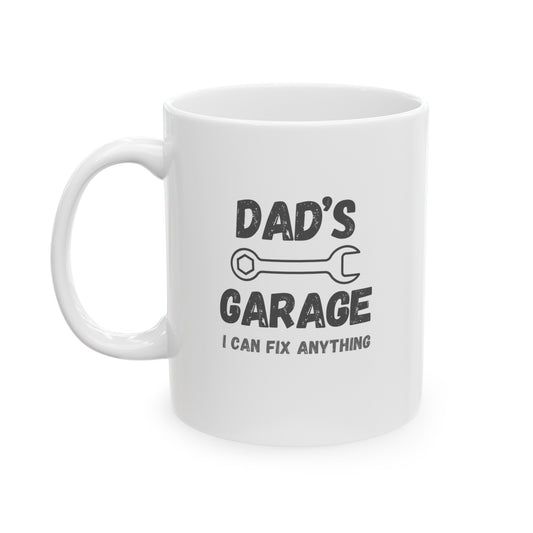 Ceramic Mug Garage Dad 11oz