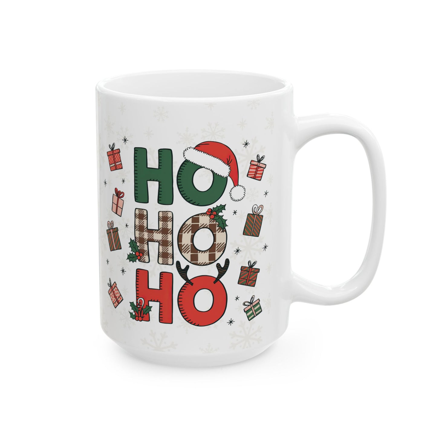 Personalized "Mr. Claus" Ceramic Mug - 15 oz Holiday Gift