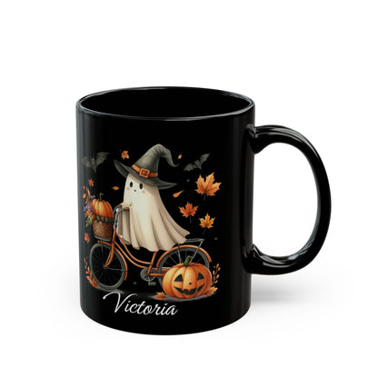 Personalized Ghost BlMug for Halloween | Custom Glass Drinkware