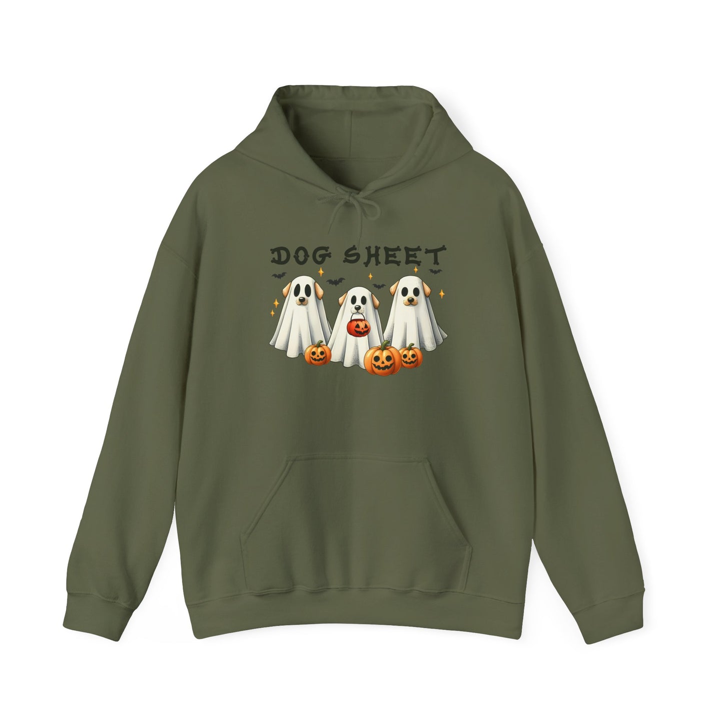 Hoodie Halloween Dog Ghost Sweater