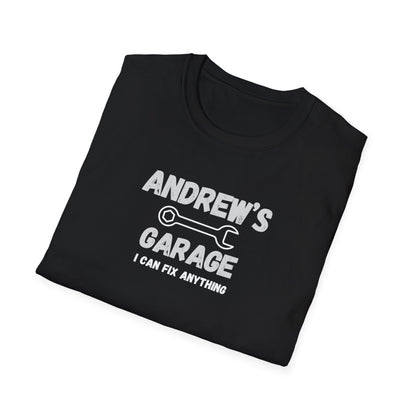 Custom Name Garage T-Shirt.