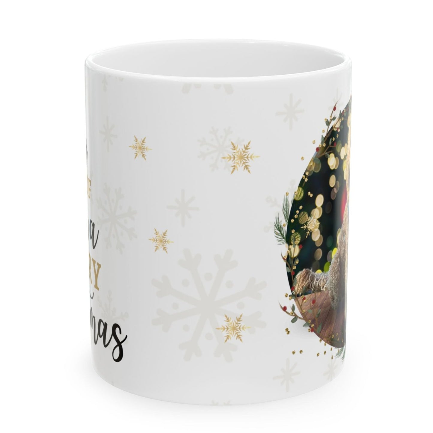 Personalized Christmas Pet Photo Mug - Unique Holiday Gift