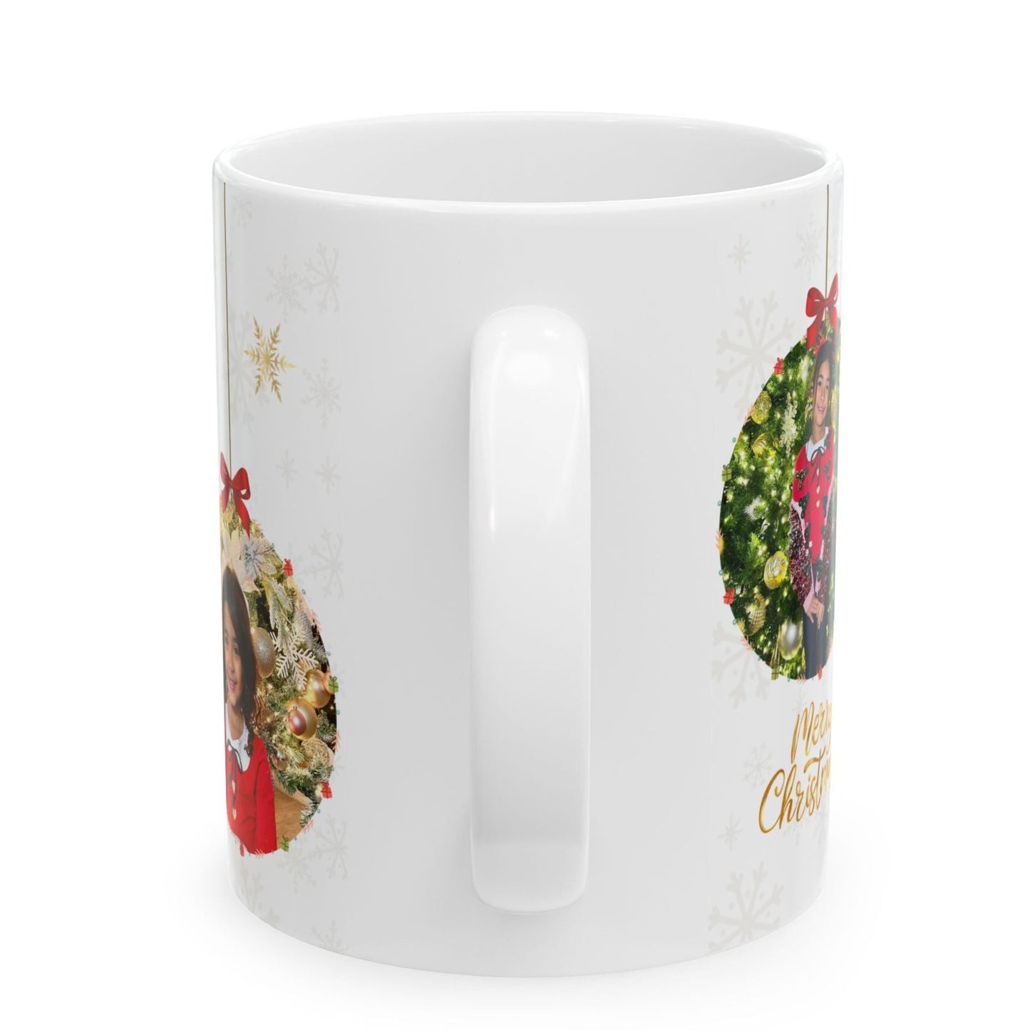 Personalized Christmas Mug with Custom Child Photo