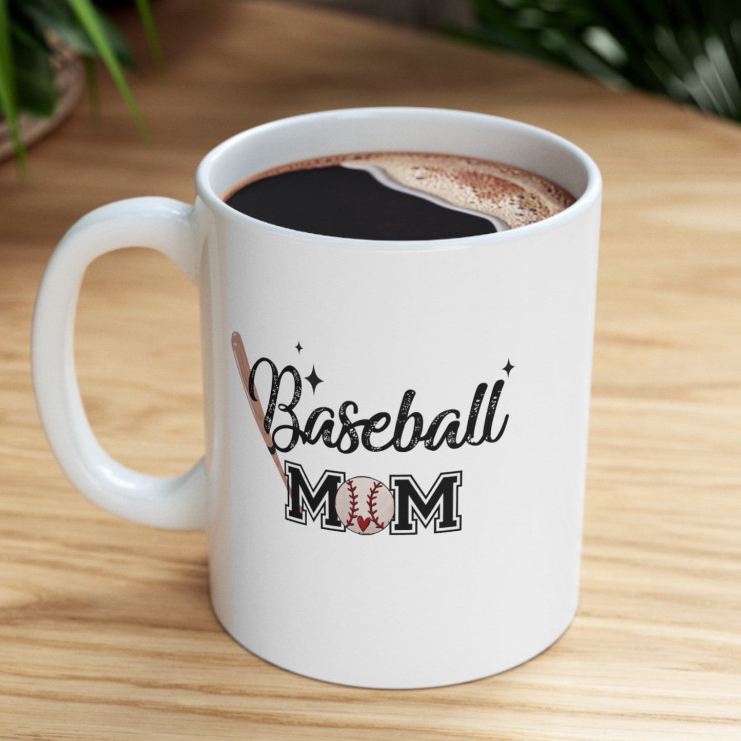 Baseball Mom Ceramic Mug 11oz