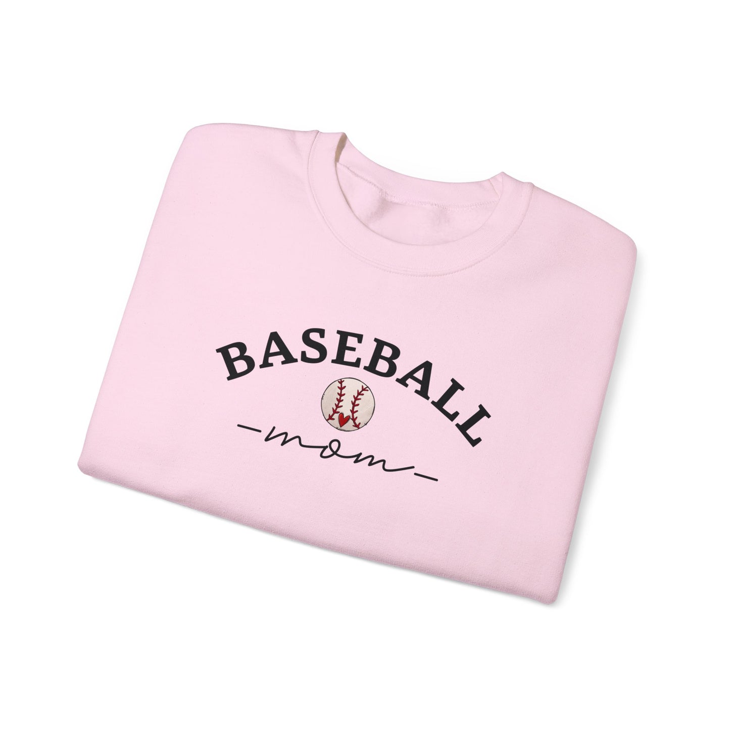 Baseball Mom Crewneck Sweatshirt