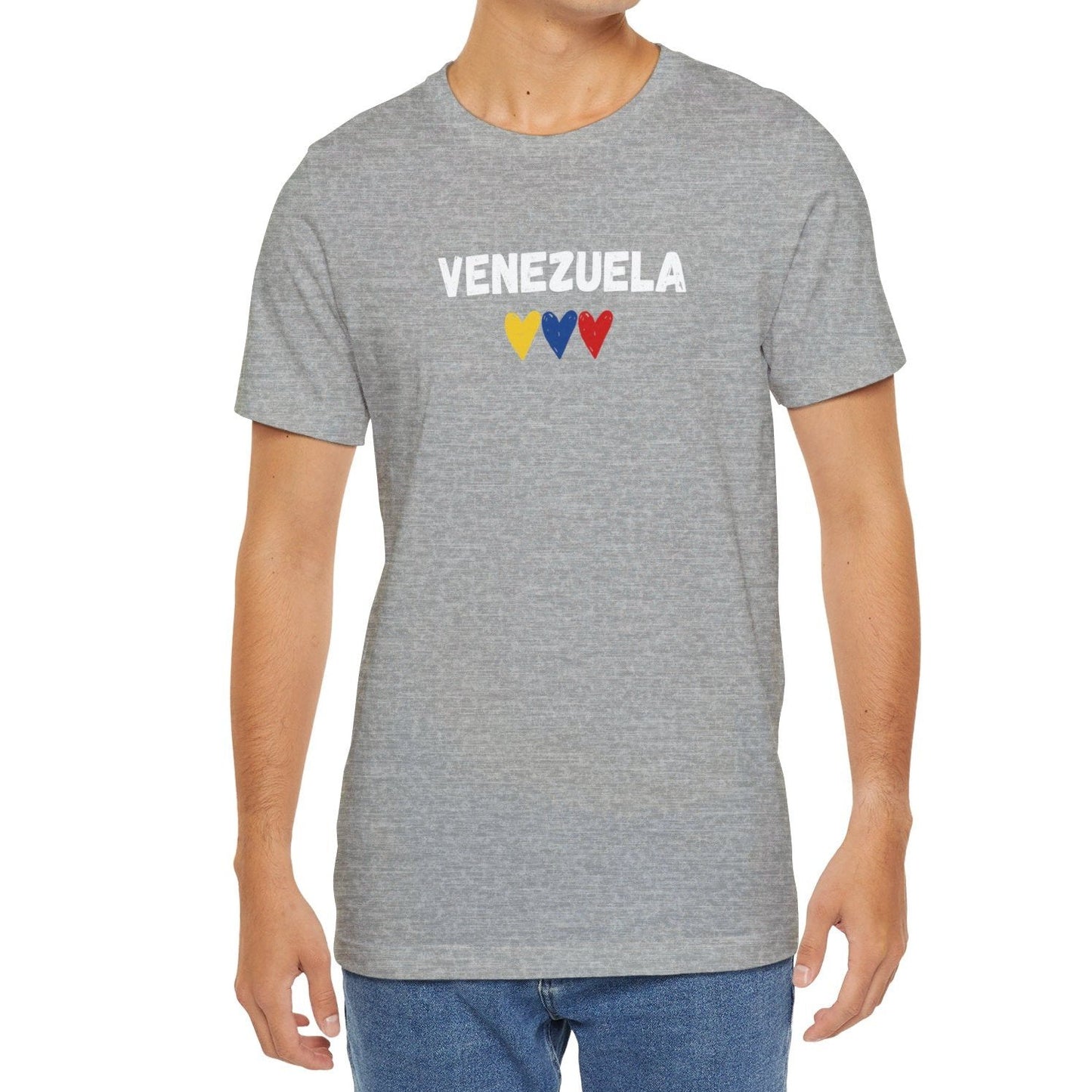 Unisex Venezuelan T-Shirt | Vibrant "Venezuela" Design.