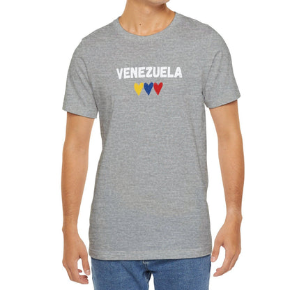 Unisex Venezuelan T-Shirt | Vibrant "Venezuela" Design.