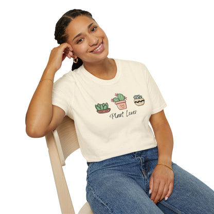 Plant Lover" Graphic T-Shirt - Summer Staple for Plant Enthusiasts