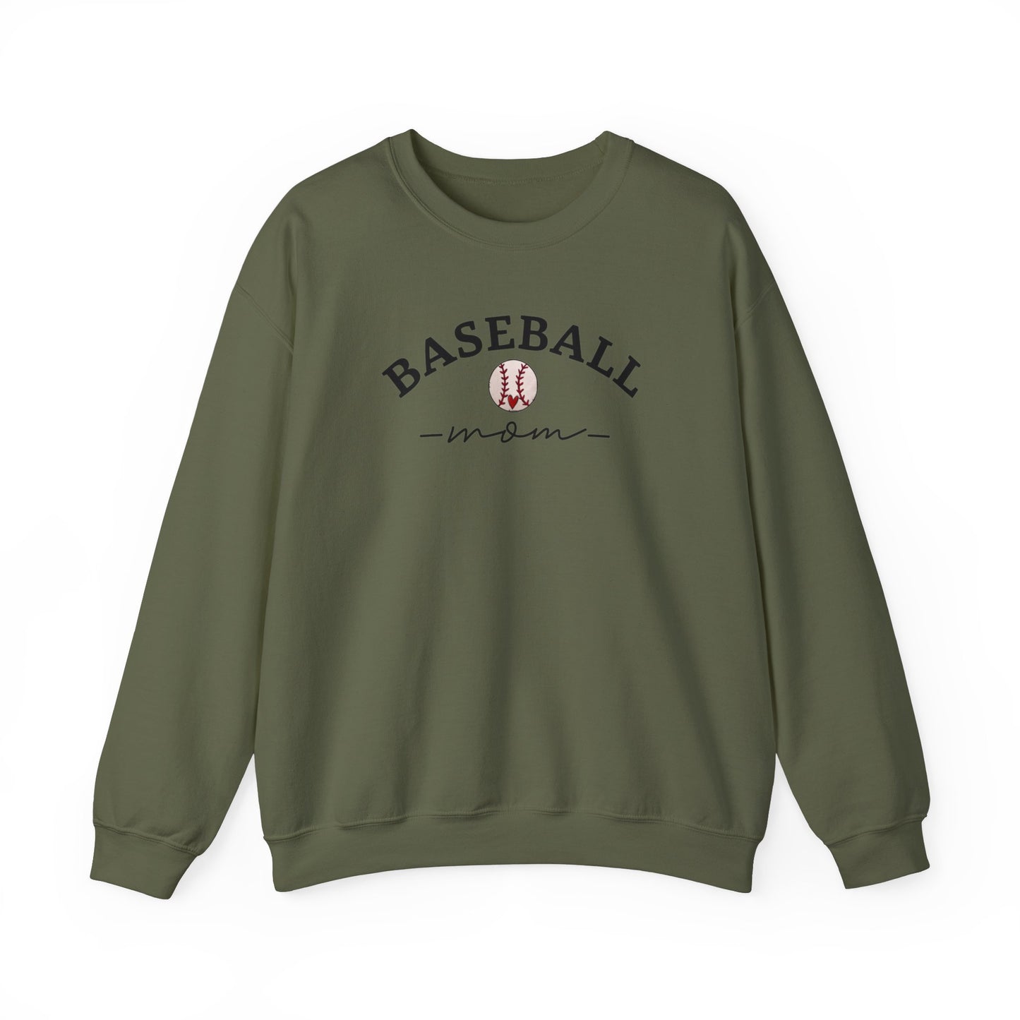 Baseball Mom Crewneck Sweatshirt