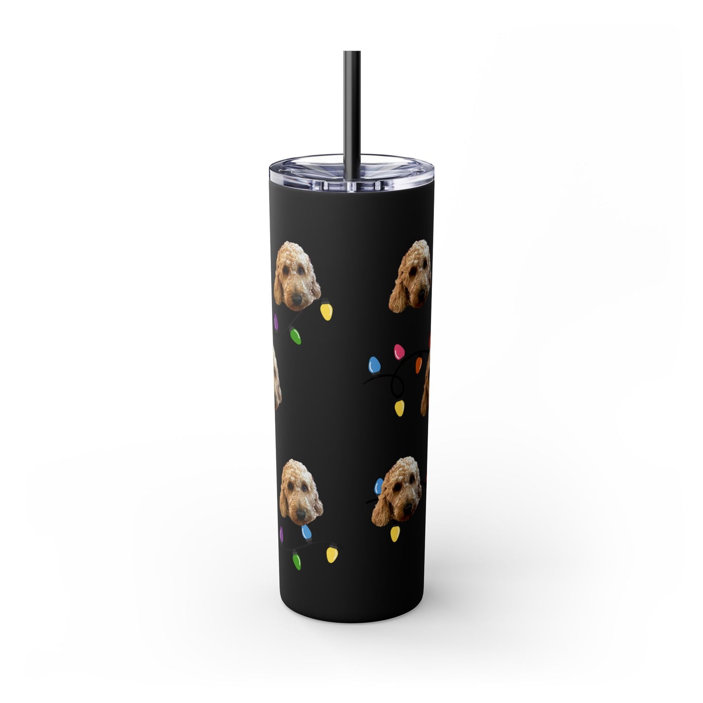 Skinny Tumbler with Straw, 20oz