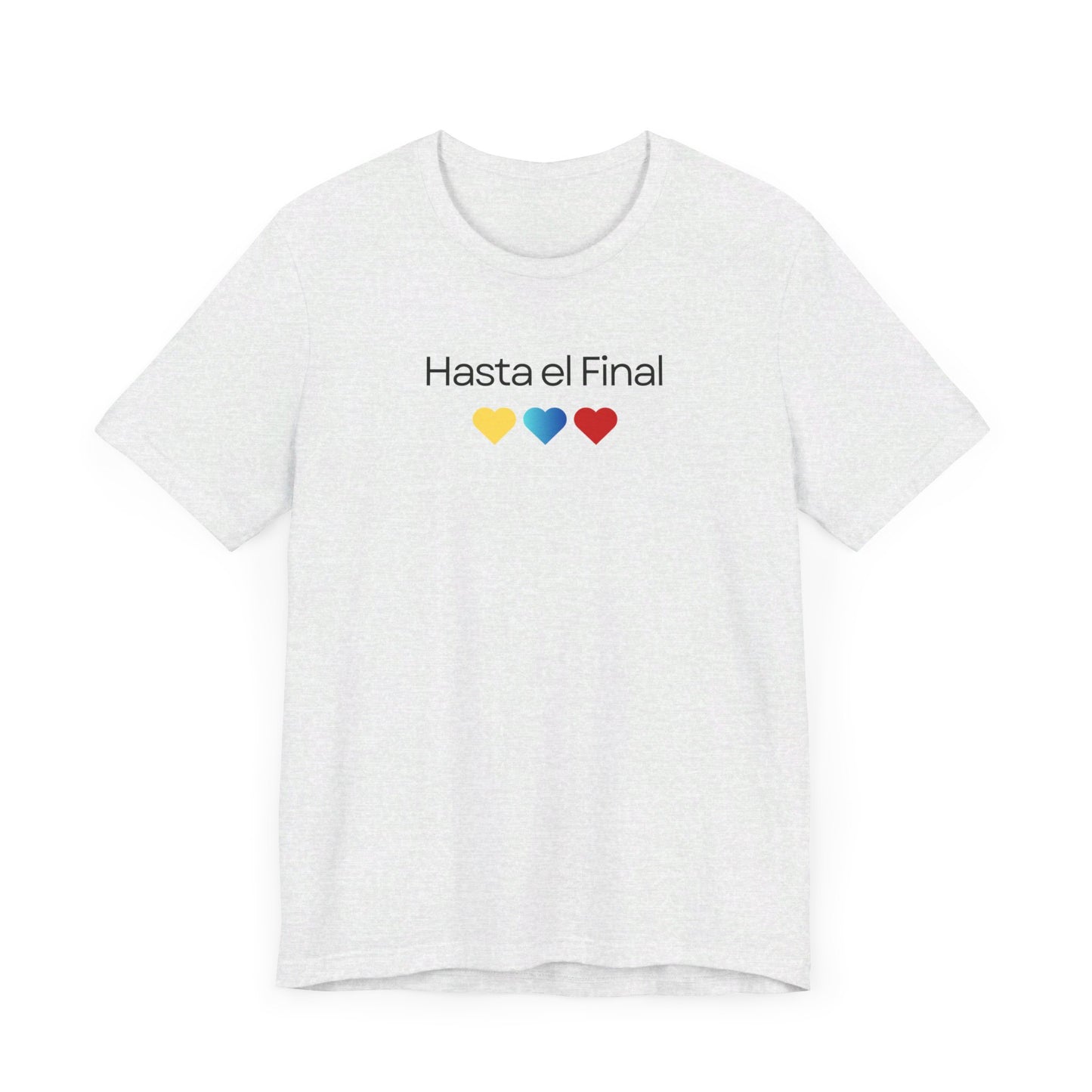 Unisex Venezuelan T-Shirt. "Hasta el Final" Design & Iconic Expressions