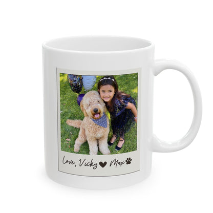 Custom"Happy Birthday Mom" Mug. Custom Photo Gift 11oz Ceramic