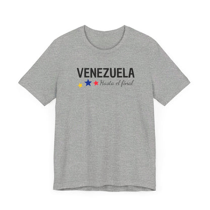 Unisex Venezuela T-Shirt with Iconic Song Lyrics