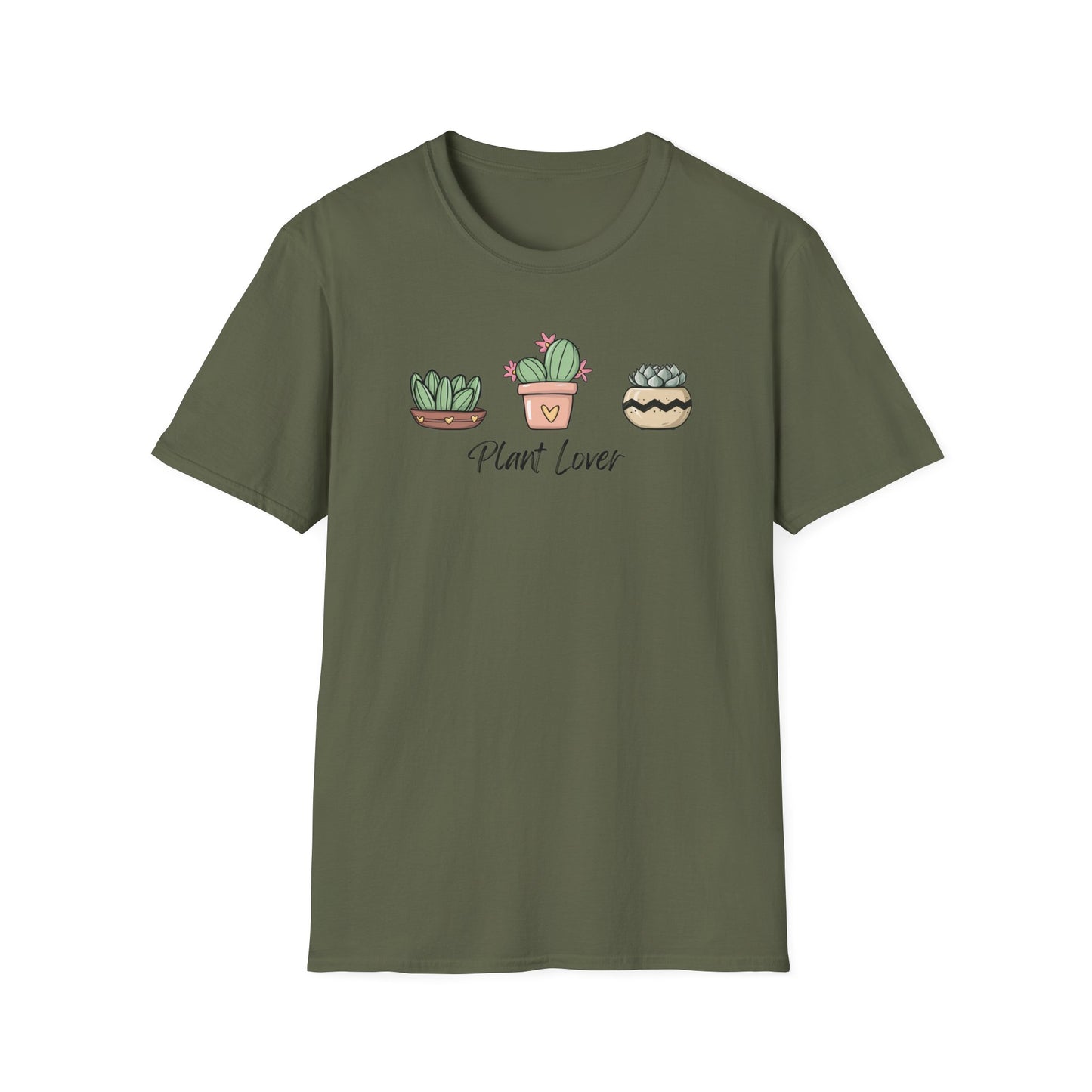 Plant Lover" Graphic T-Shirt - Summer Staple for Plant Enthusiasts