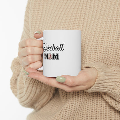 Baseball Mom Ceramic Mug 11oz