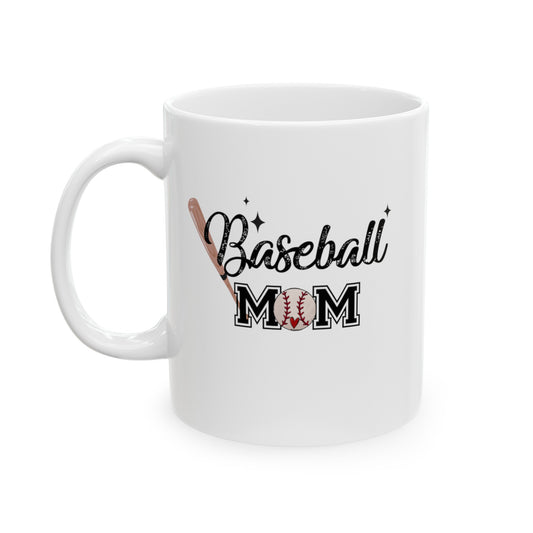 Baseball Mom Ceramic Mug 11oz