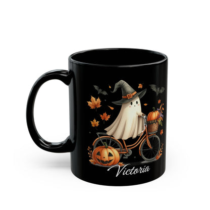 Personalized Ghost BlMug for Halloween | Custom Glass Drinkware