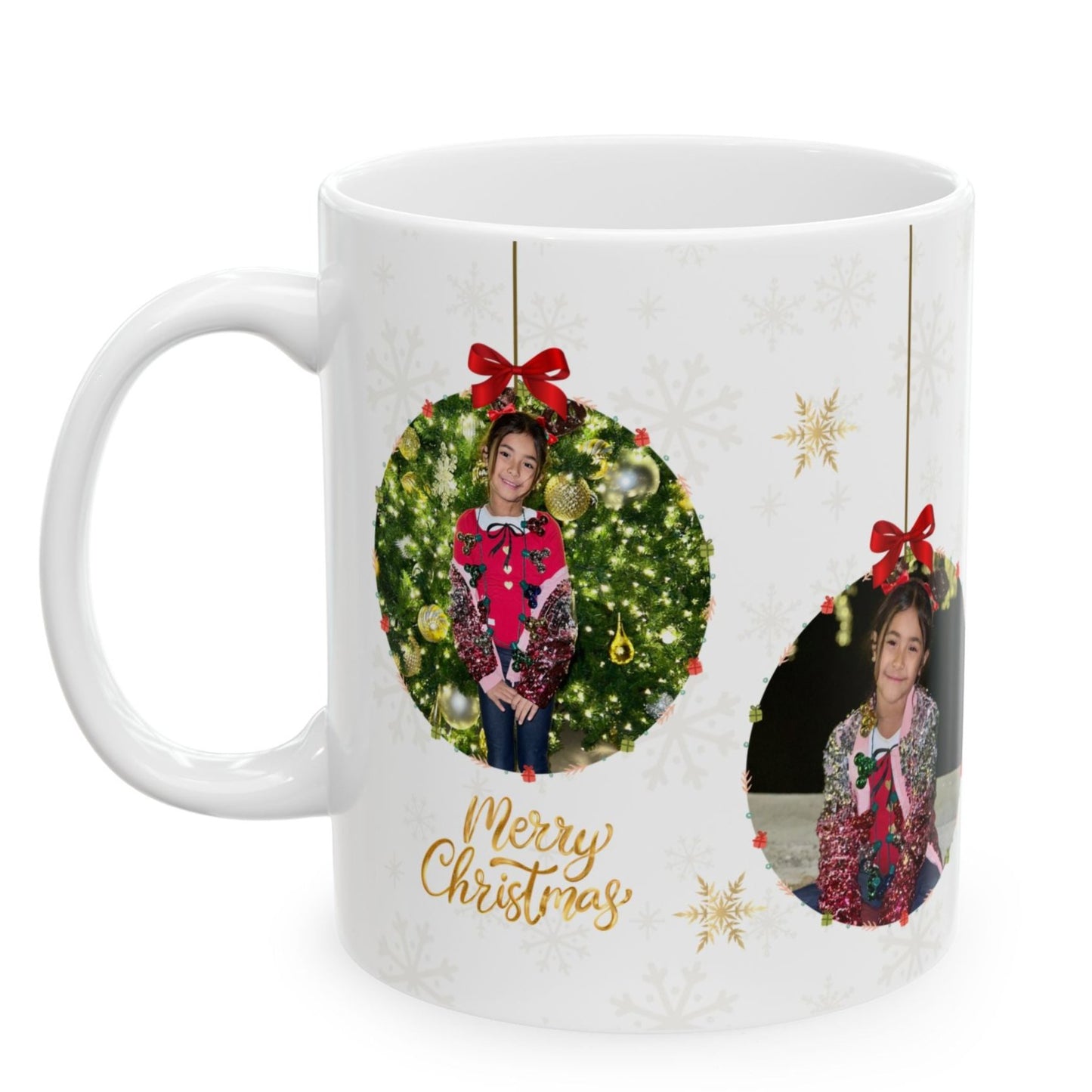 Personalized Christmas Mug with Custom Child Photo