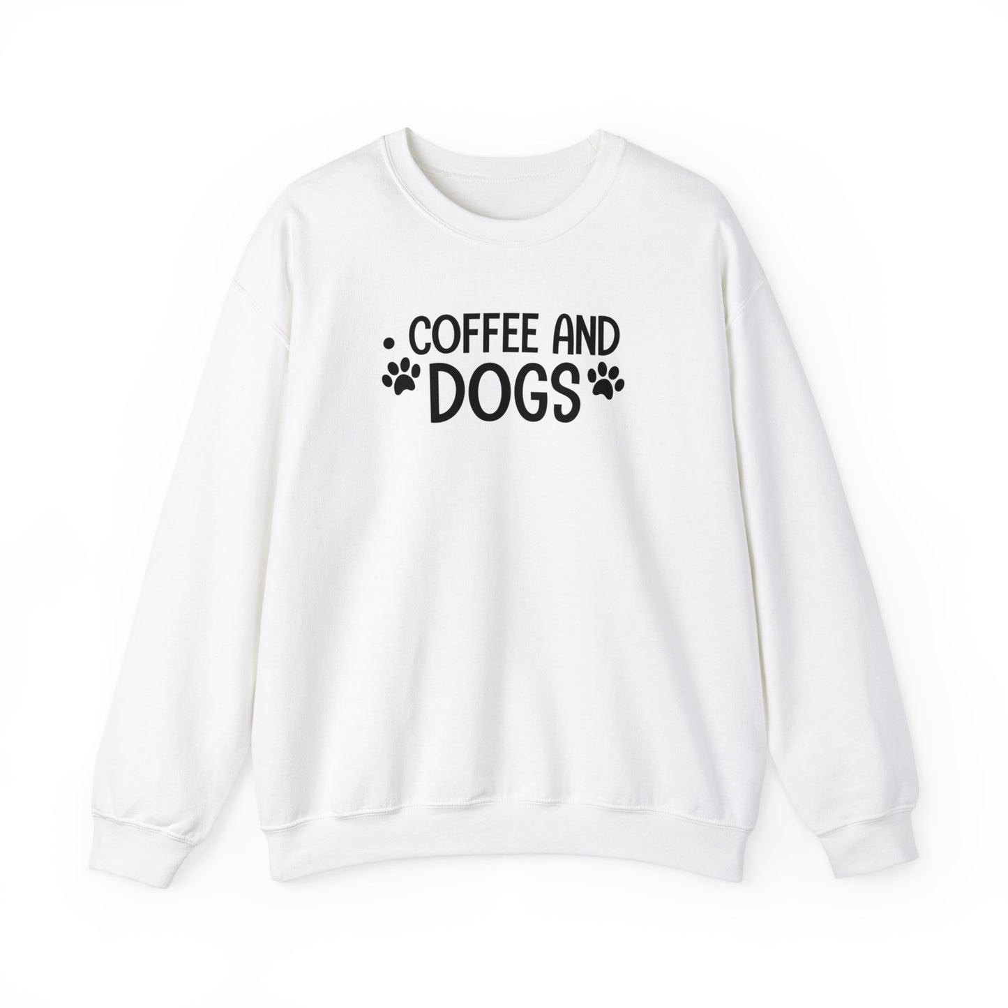 Unisex Coffee and Dogs Sweatshirt | Cozy & Stylish Dog Lover