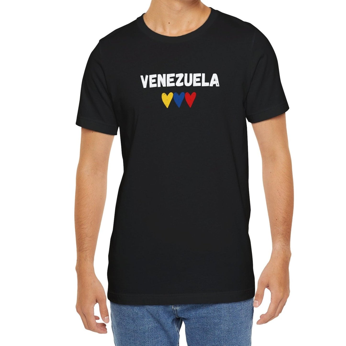 Unisex Venezuelan T-Shirt | Vibrant "Venezuela" Design.