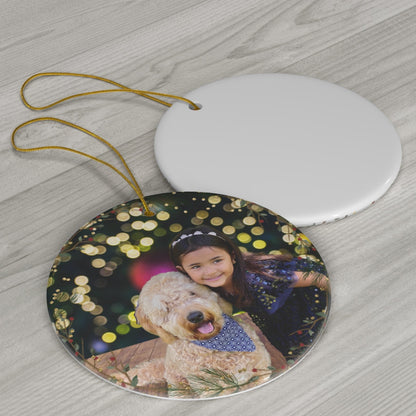 Personalized Christmas Tree Ornaments - Custom Photo Designs