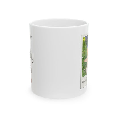 Custom"Happy Birthday Mom" Mug. Custom Photo Gift 11oz Ceramic