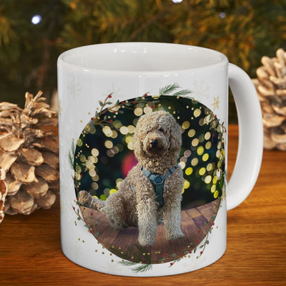 Personalized Christmas Pet Photo Mug - Unique Holiday Gift