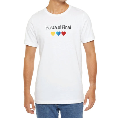 Unisex Venezuelan T-Shirt. "Hasta el Final" Design & Iconic Expressions