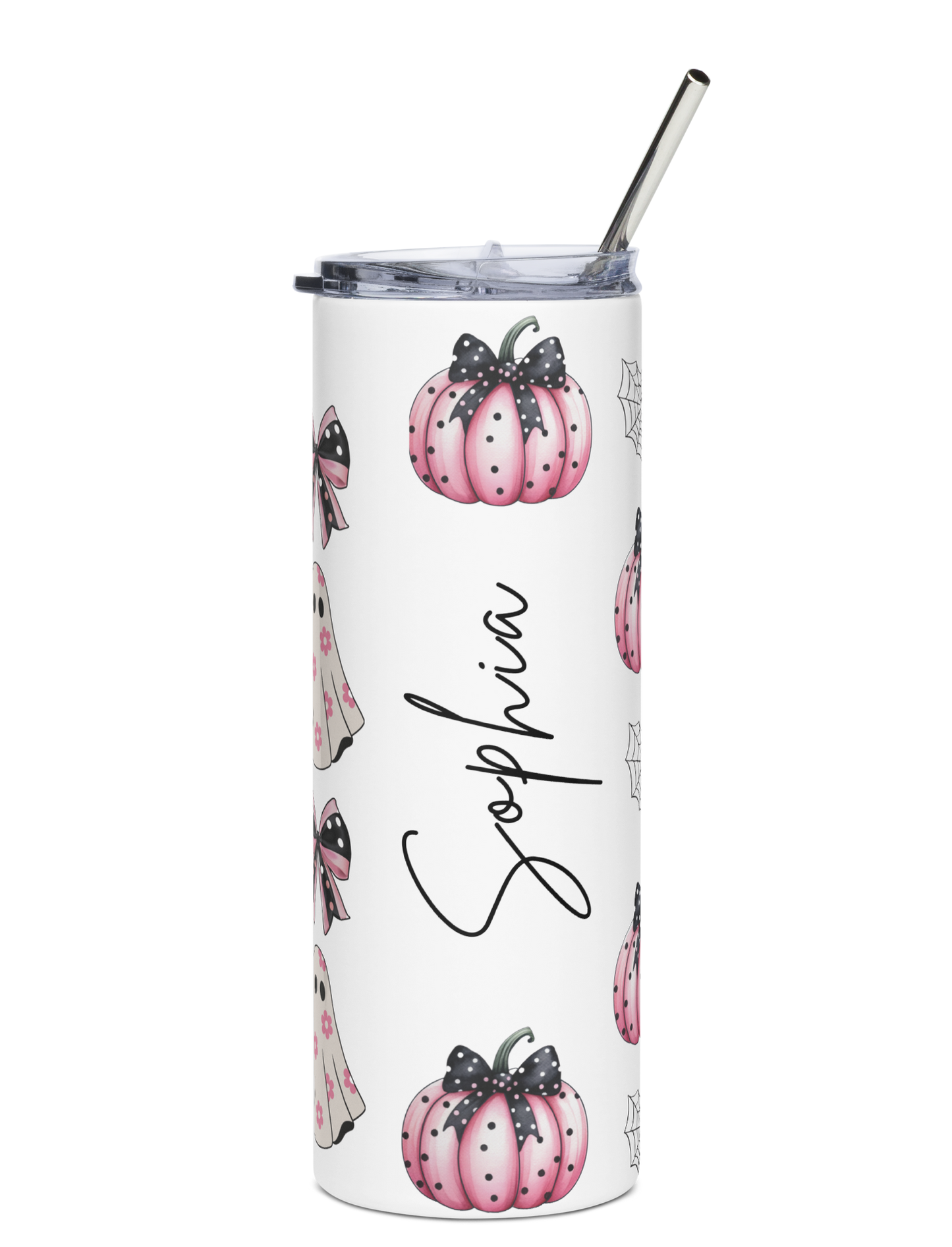 Custom Halloween Coquette Stainless Steel Tumbler 20 oz