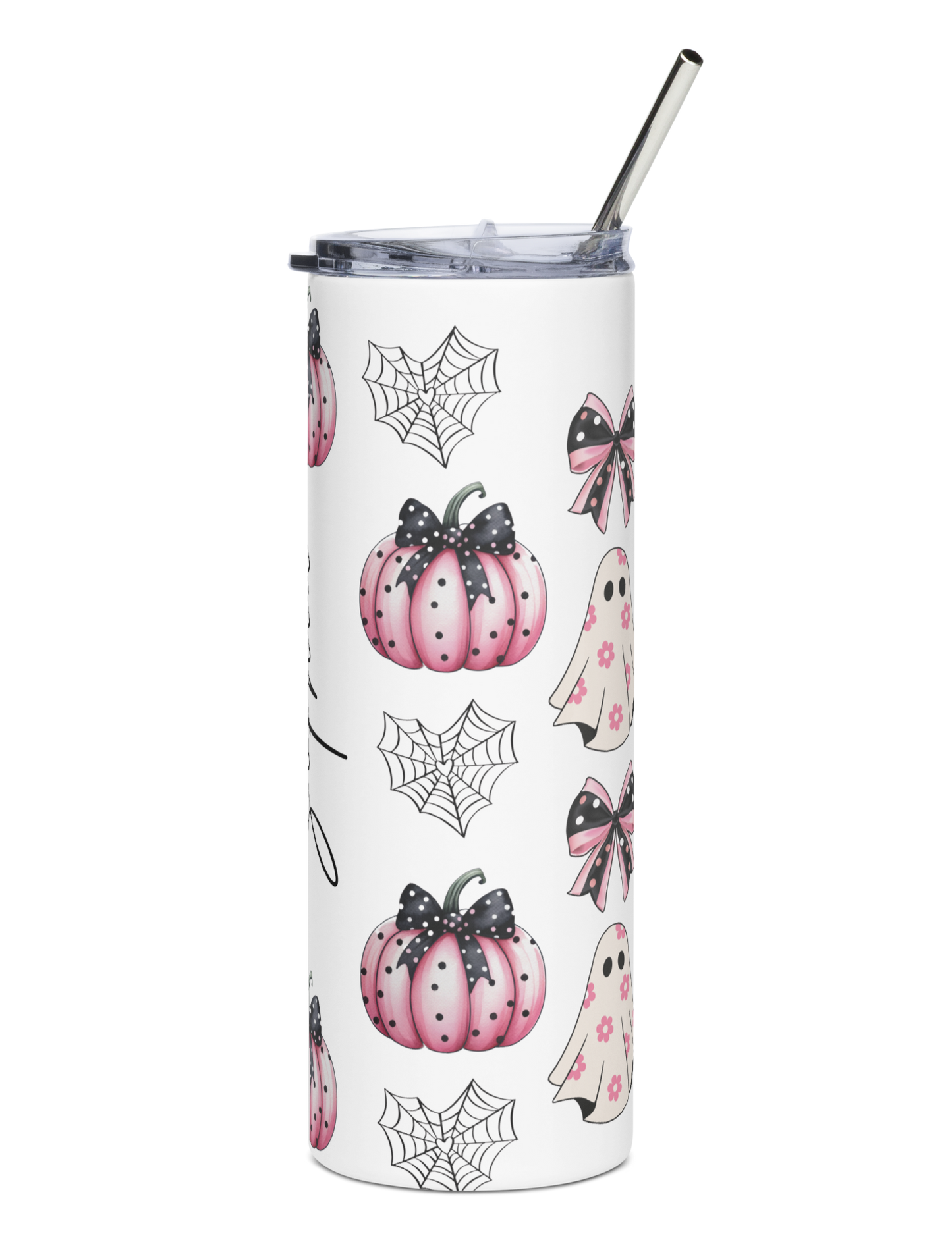 Custom Halloween Coquette Stainless Steel Tumbler 20 oz