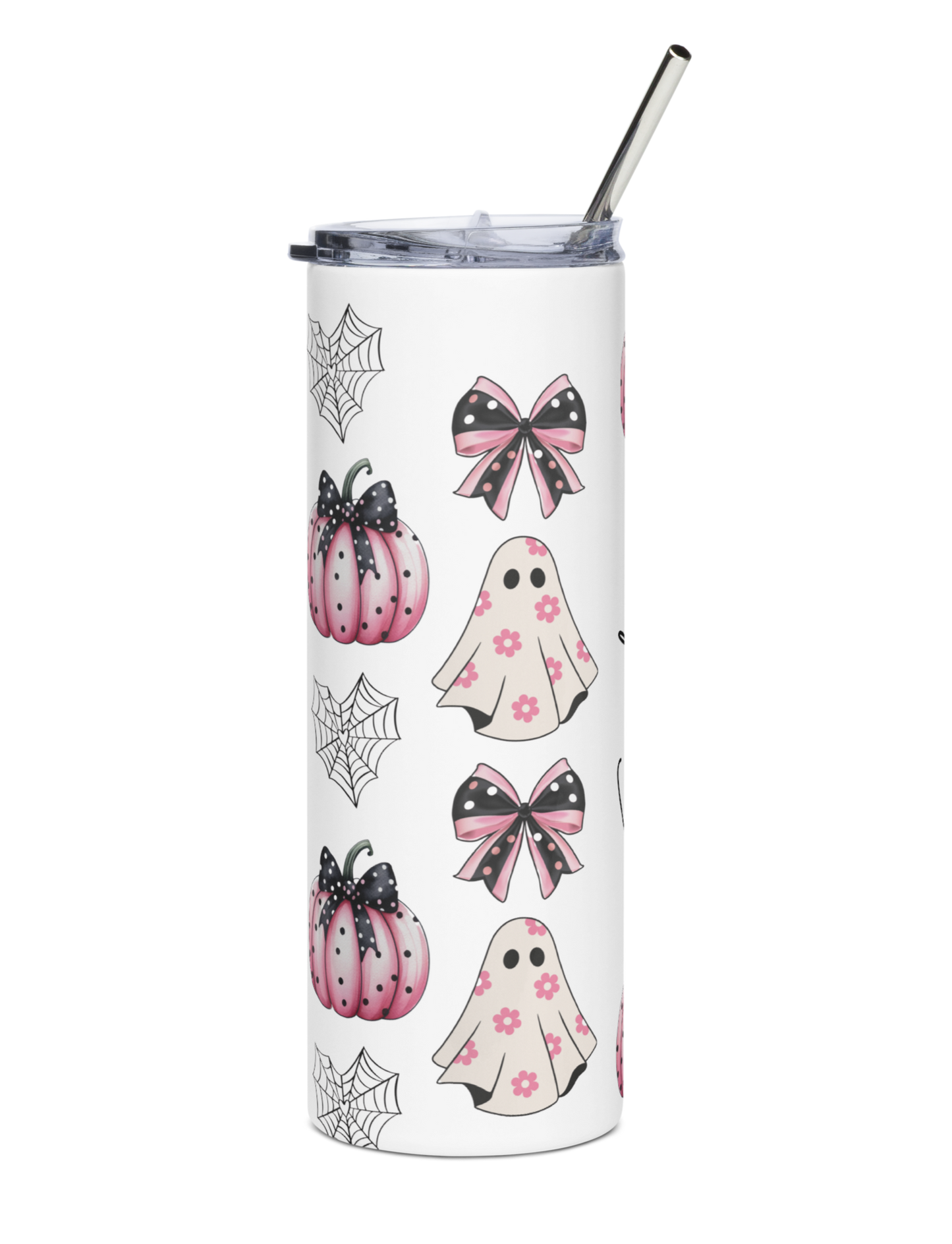 Custom Halloween Coquette Stainless Steel Tumbler 20 oz