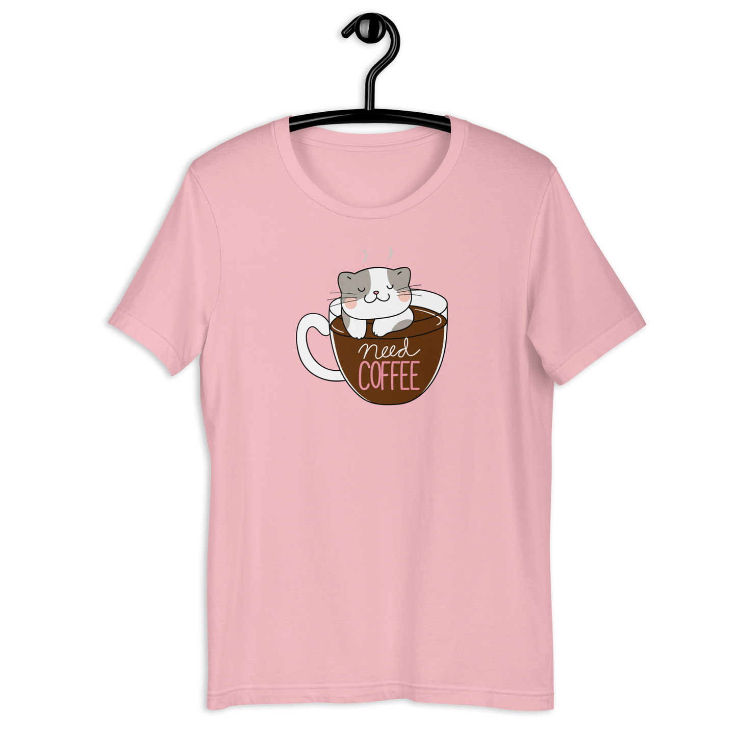 Need Coffee Cat T-Shirt. Ideal for Cat Lovers